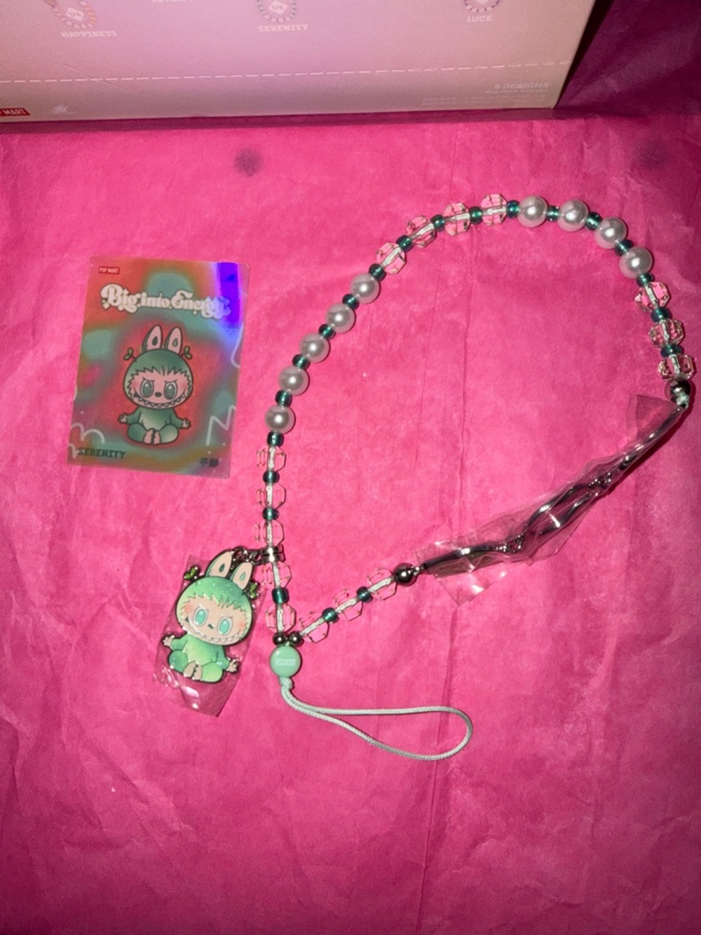 💚 POP MART Monsters BIE Phone Charm SERENITY 💚